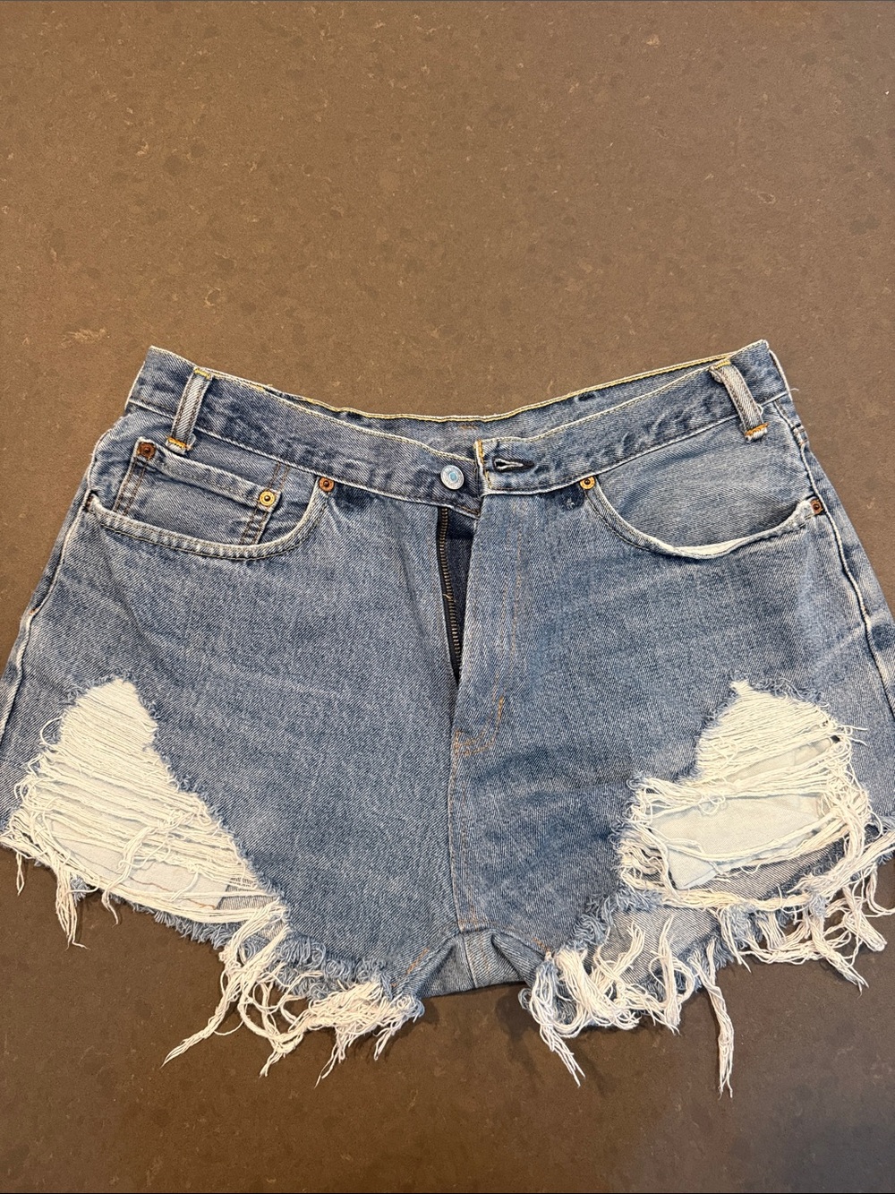 Levi denim shorts